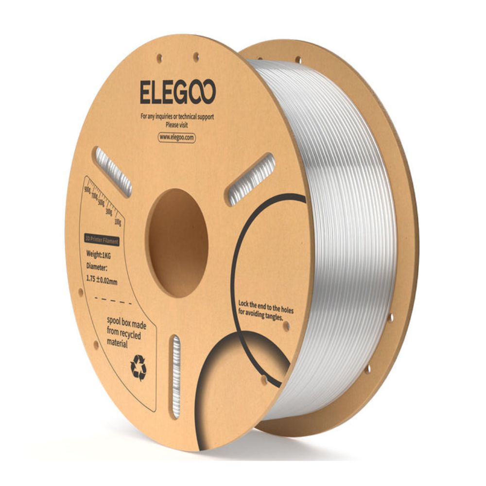 Elegoo - PLA - Transparent (Clear) - 1,75 mm - 1 kg ST
