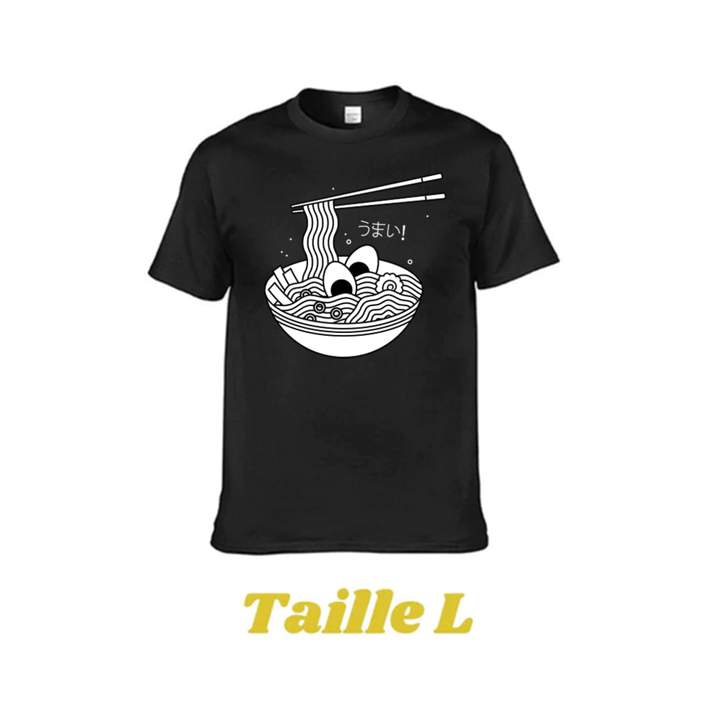 MissKraft - T-shirt Adulte Unisexe - Noir - Taille L - personnalisé