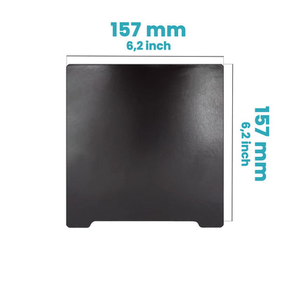 Ziflex - Base Magnétique High Temp 157 x 157 mm - Flashforge Finder