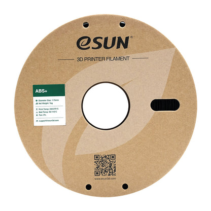 Bobine de ABS+ eSun Black - 1kg - Packaging