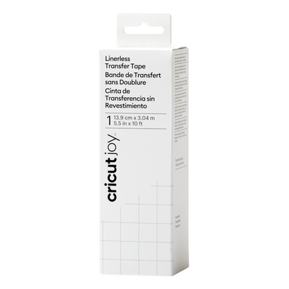 Cricut - Joy - Bande de transfert sans doublure - 14 cm x 3 m