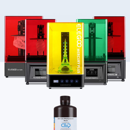 ELEGOO - Résine UV ABS-Like - Vert menthe (Mint Green) - 1 kg