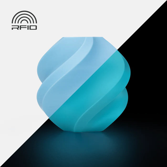 Bambu PLA GLOW Bleu