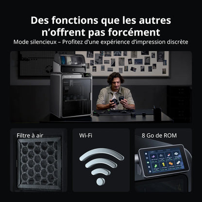 Pack Starter Creality K2 Combo avec Bobine Panchroma Offerte