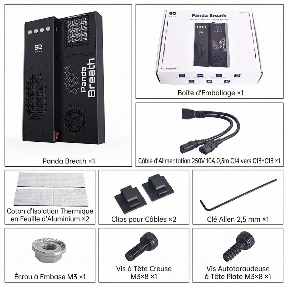 Pack BIQU - Panda Breath for Snapmaker U1 + 2 Filtres (Panda Breath + Panda Breath Filter Pack