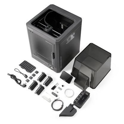 Elegoo - Centauri Carbon 2 Combo - Imprimante 3D avec Multicolore CC2 + CANVAS Entièrement Automatique ST