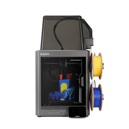 Elegoo - Centauri Carbon 2 Combo - Imprimante 3D avec Multicolore CC2 + CANVAS Entièrement Automatique ST
