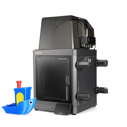 Elegoo - Centauri Carbon 2 Combo - Imprimante 3D avec Multicolore CC2 + CANVAS Entièrement Automatique ST