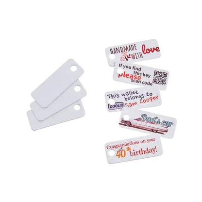 Colop - 50 Étiquettes PVC Perforées - 45 x 18 mm