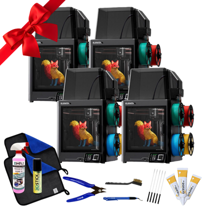 Elegoo - Mini Factory Centauri Carbon 2 Combo - Imprimante 3D avec Multicolore CC2 + CANVAS