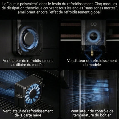 Elegoo - Centauri Carbon 2 Combo - Imprimante 3D avec Multicolore CC2 + CANVAS Entièrement Automatique ST