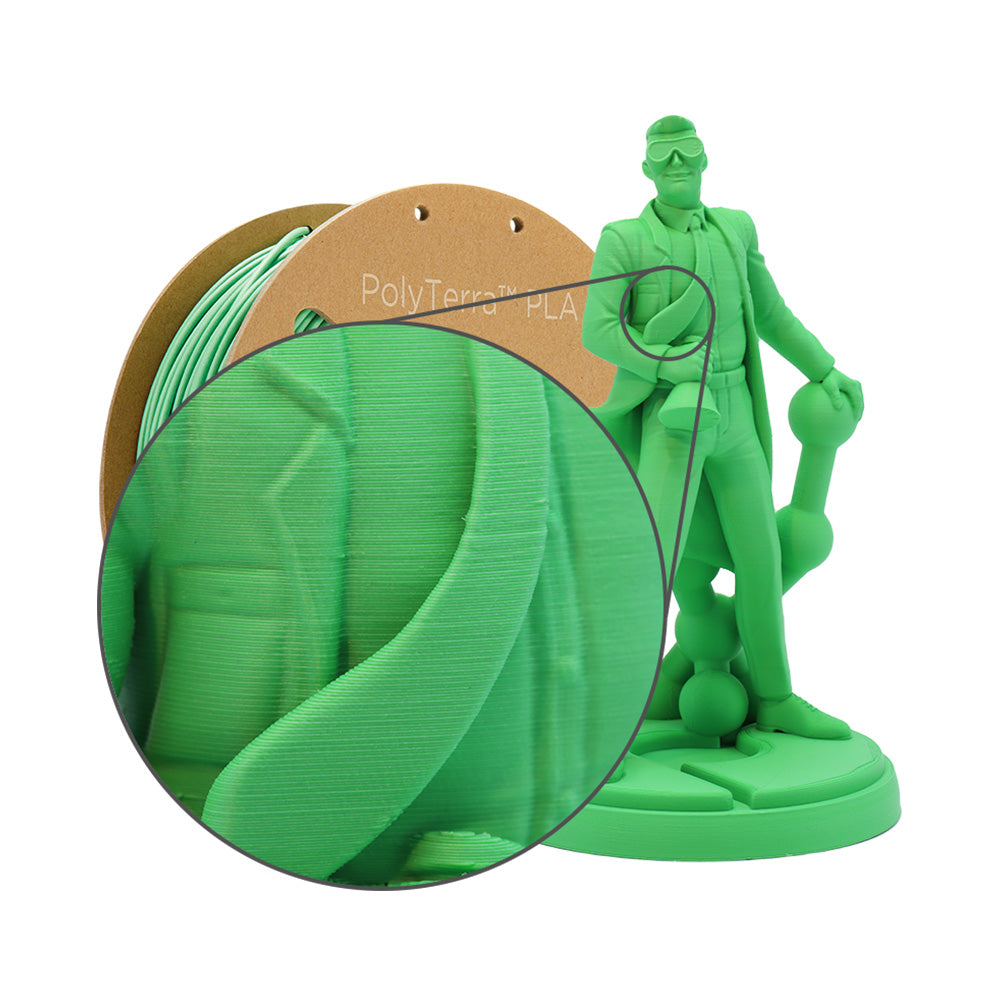 Polymaker - PolyTerra PLA - Vert Forêt (Forest Green) - 1.75 mm - 1 kg