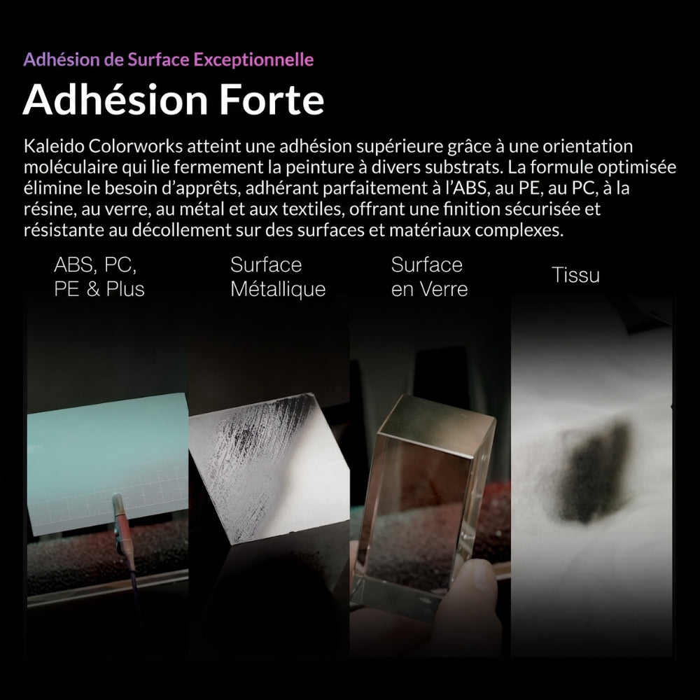 Kaleido ColorWorks - Matt/Primary - Noir Caoutchouc Mat (K048 Rubber Black) - 20ml