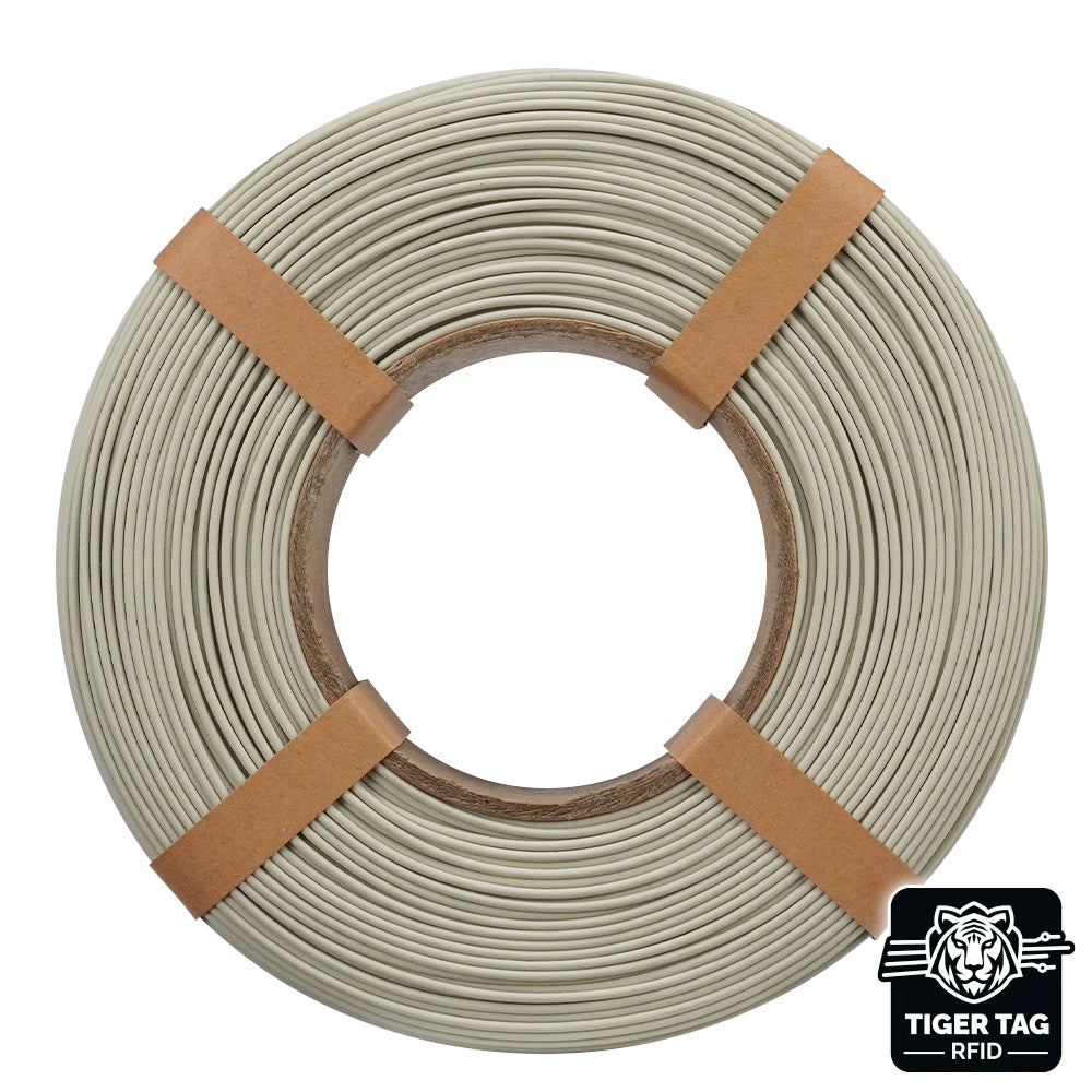 eSun - PLA Matte - Kaki Clair (Light Khaki) - 1,75 mm - 1 kg Refill avec RFID TigerTag