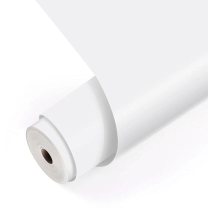 LOKLIK - Rouleau Vinyl Permanent Blanc Mat - 30 cm x 12 m