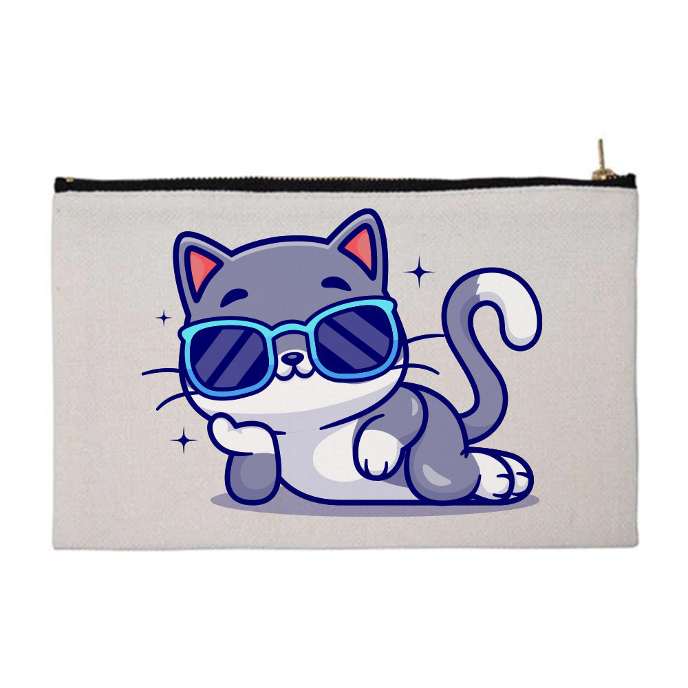 MissKraft - Sublimation - Trousse en Lin - Beige - 15 x 24 cm - sublimé