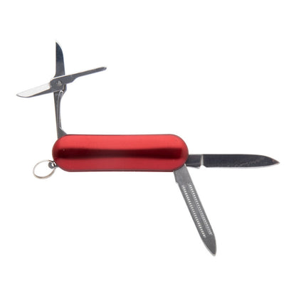 MissKraft -  Mini couteau de poche multi fonctions Gorner - Rouge