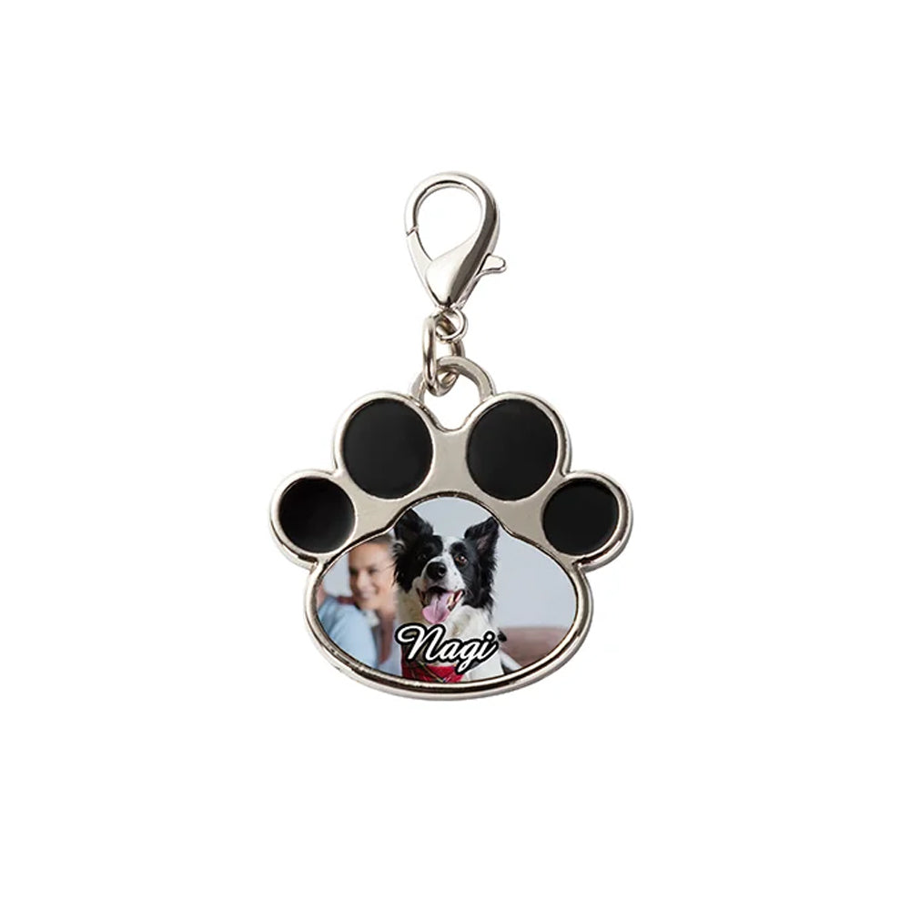 MissKraft Sublimation | Porte-clef Patte | 3,3 x 3,5 cm - Sublimé
