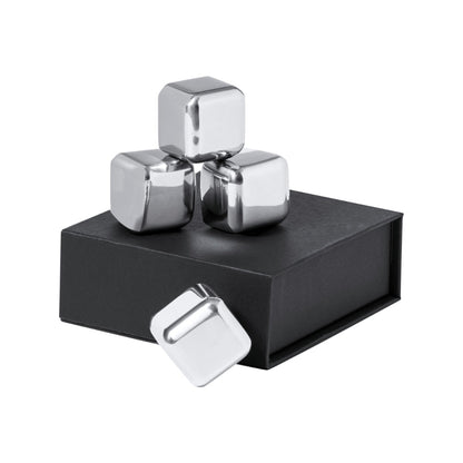 Misskraft - Set de 4 Glaçons Arran en Acier inoxydable à graver