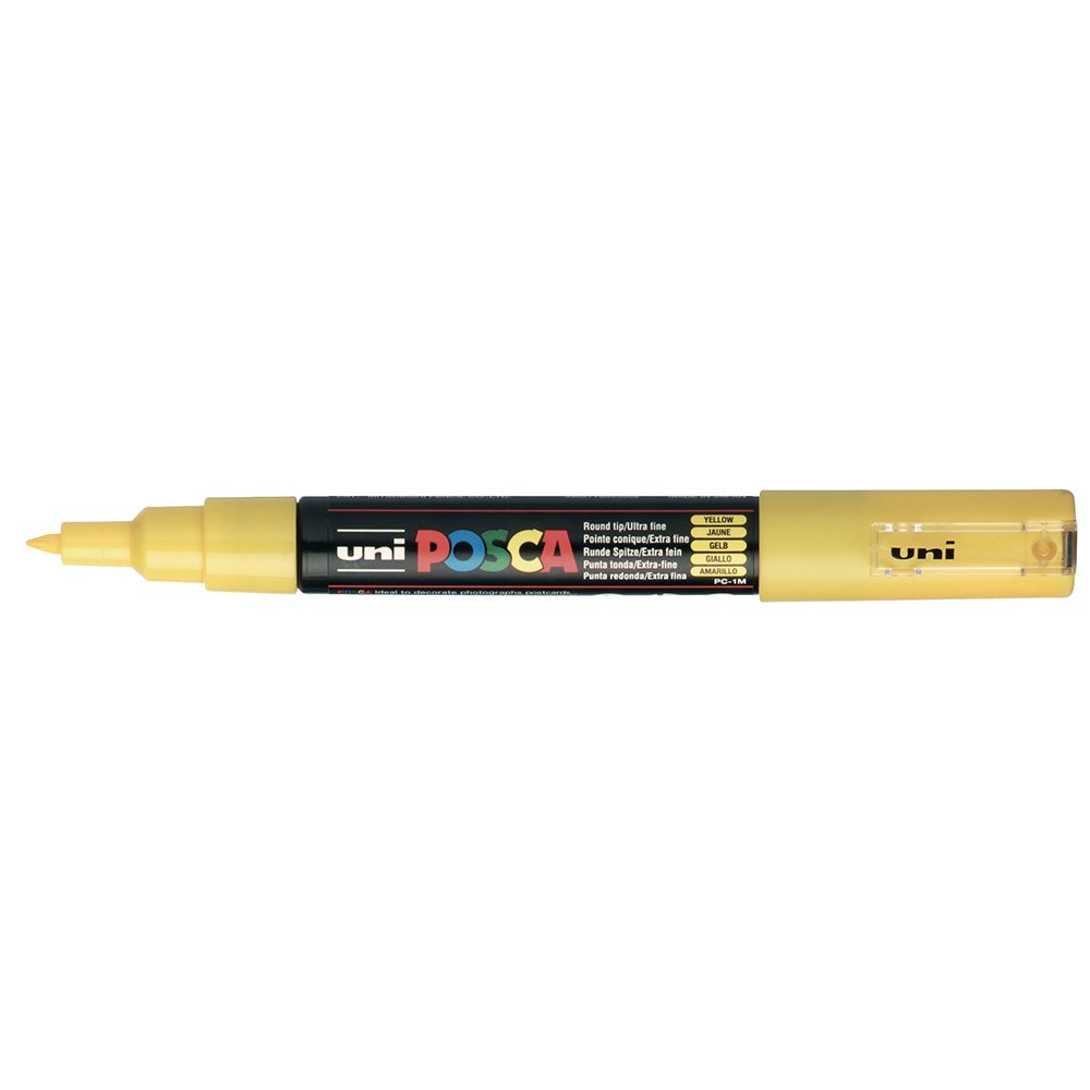POSCA - Marqueur Pointe Conique Extra Fine - Jaune