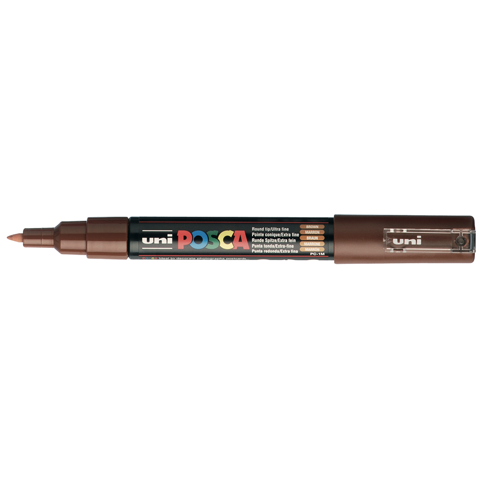 POSCA - Marqueur Pointe Conique Extra Fine - Marron