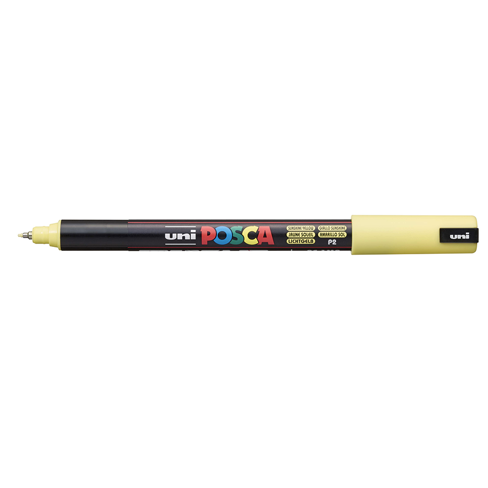 POSCA - Marqueur Pointe Extra Fine - Jaune Soleil