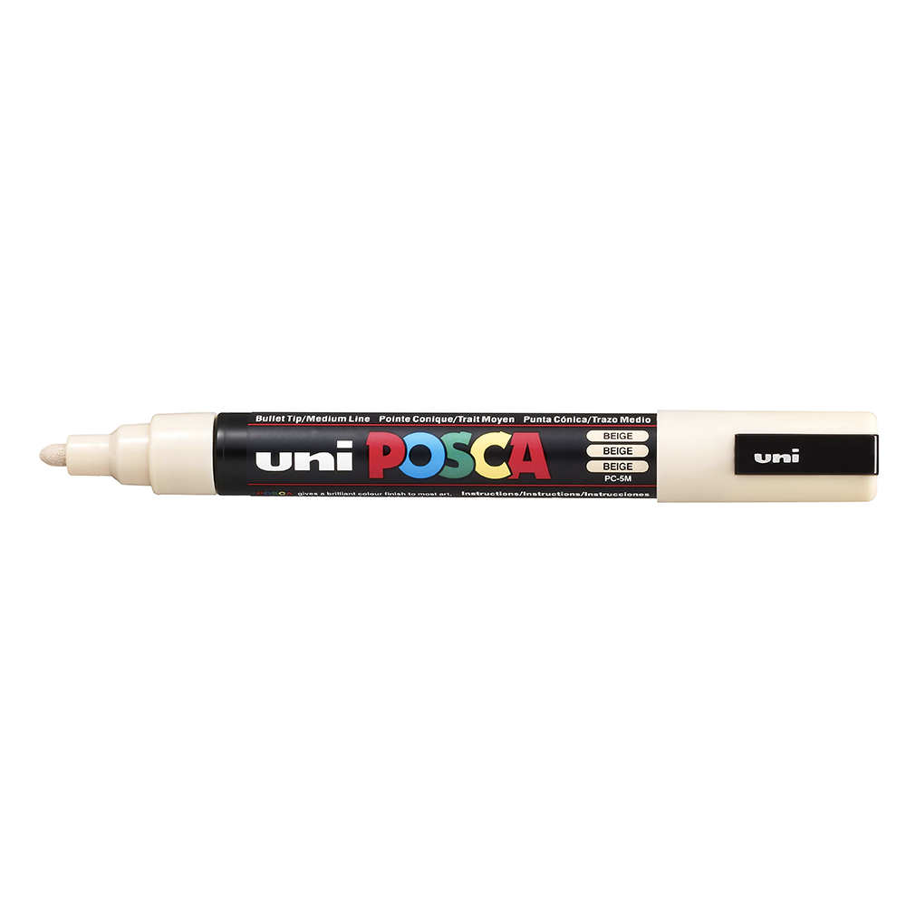 POSCA - Marqueur Pointe Conique Moyenne - Beige
