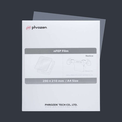 film nfep pfa pour imprimante résine 3d Phrozen au format A4
