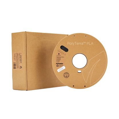 Polymaker - PolyTerra PLA - Noir Charbon (Charcoal Black) - 1,75 mm - 1 kg ST