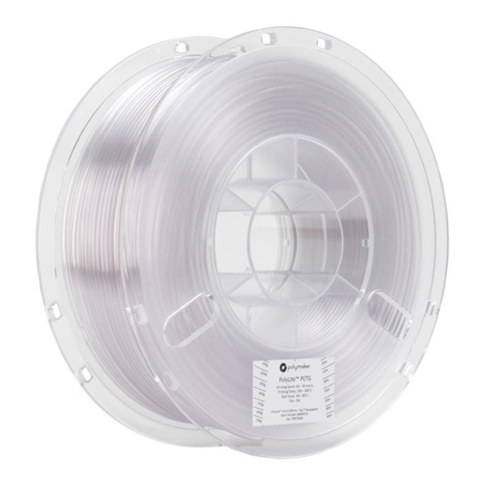 Polymaker - PolyLite PETG - Transparent - 1,75 mm - 1 kg