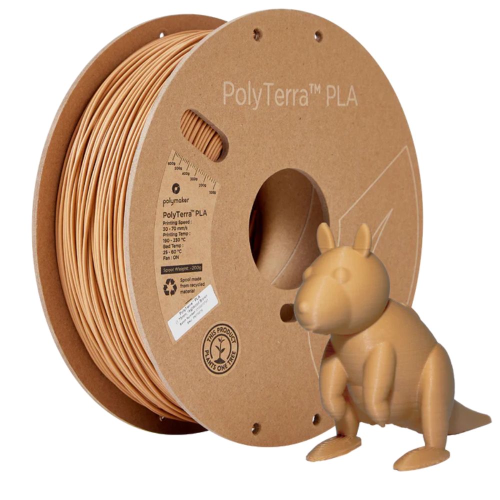 Polymaker - PolyTerra  - Marron Bois