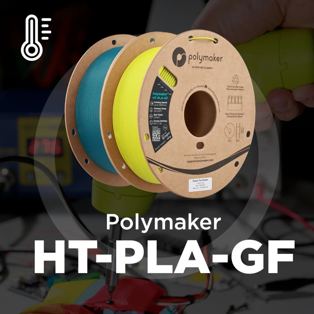 Polymaker - HT-PLA-GF - Gris (Grey) - 1,75 mm - 1 kg