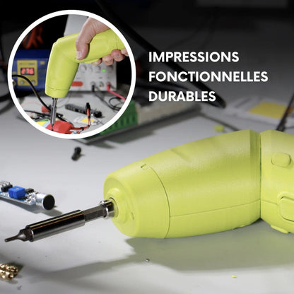 Polymaker - HT-PLA-GF - Vert Outil Electrique (Power Tool Green) - 1,75 mm - 1 kg