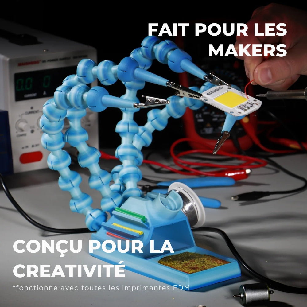 Polymaker - HT-PLA - Dégradé Glacé (Gradient Ice) - 1,75 mm - 1 kg