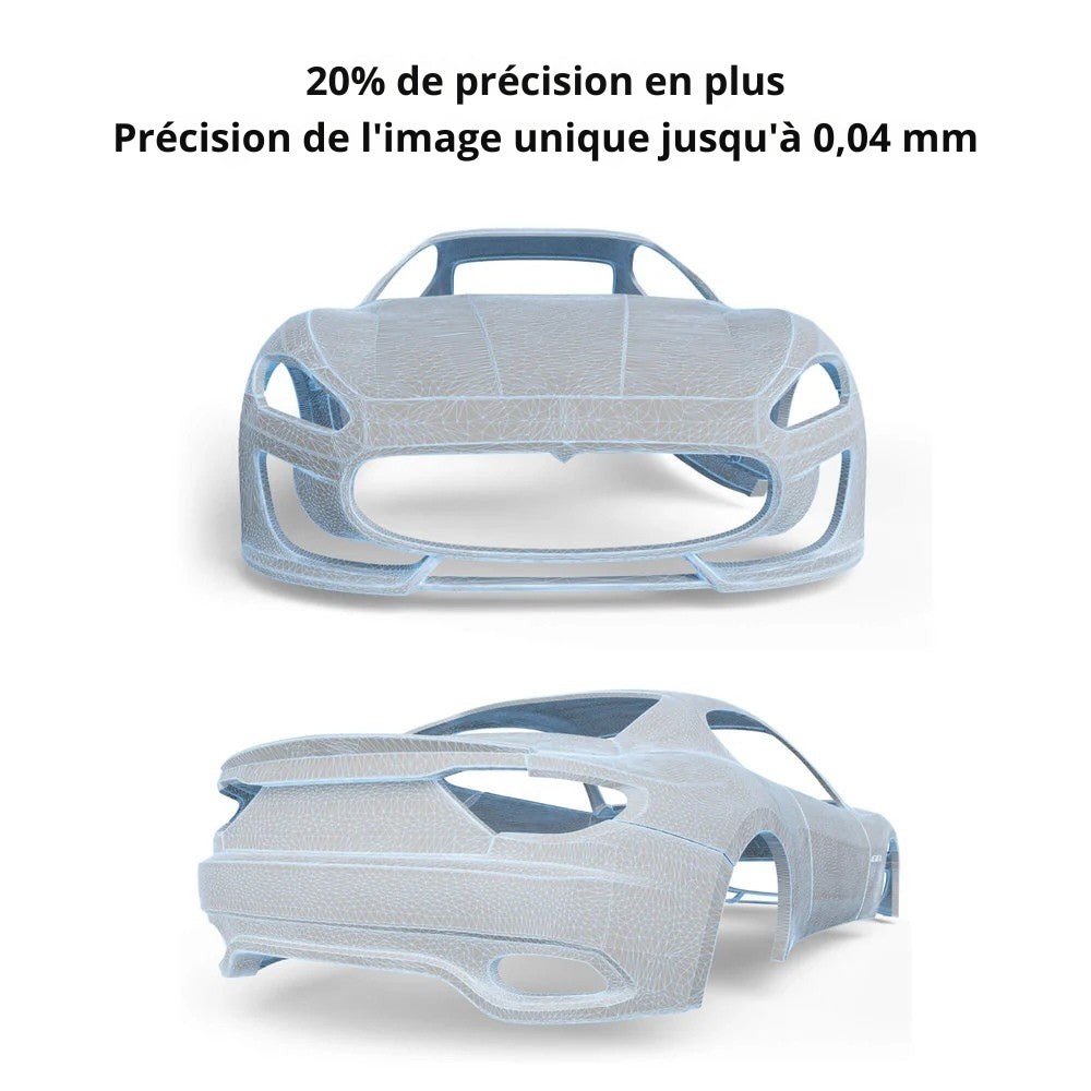Revopoint - Miraco Plus - Premier Scanner 3D Autonome avec des Capacités de Métrologie Photogrammétr