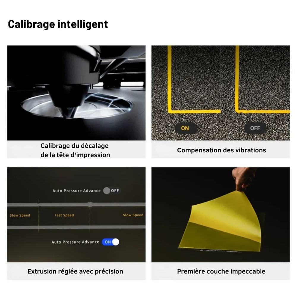 Snapmaker - U1 - Imprimante 3D Multi-Couleurs à 4 Têtes d'Impression ST