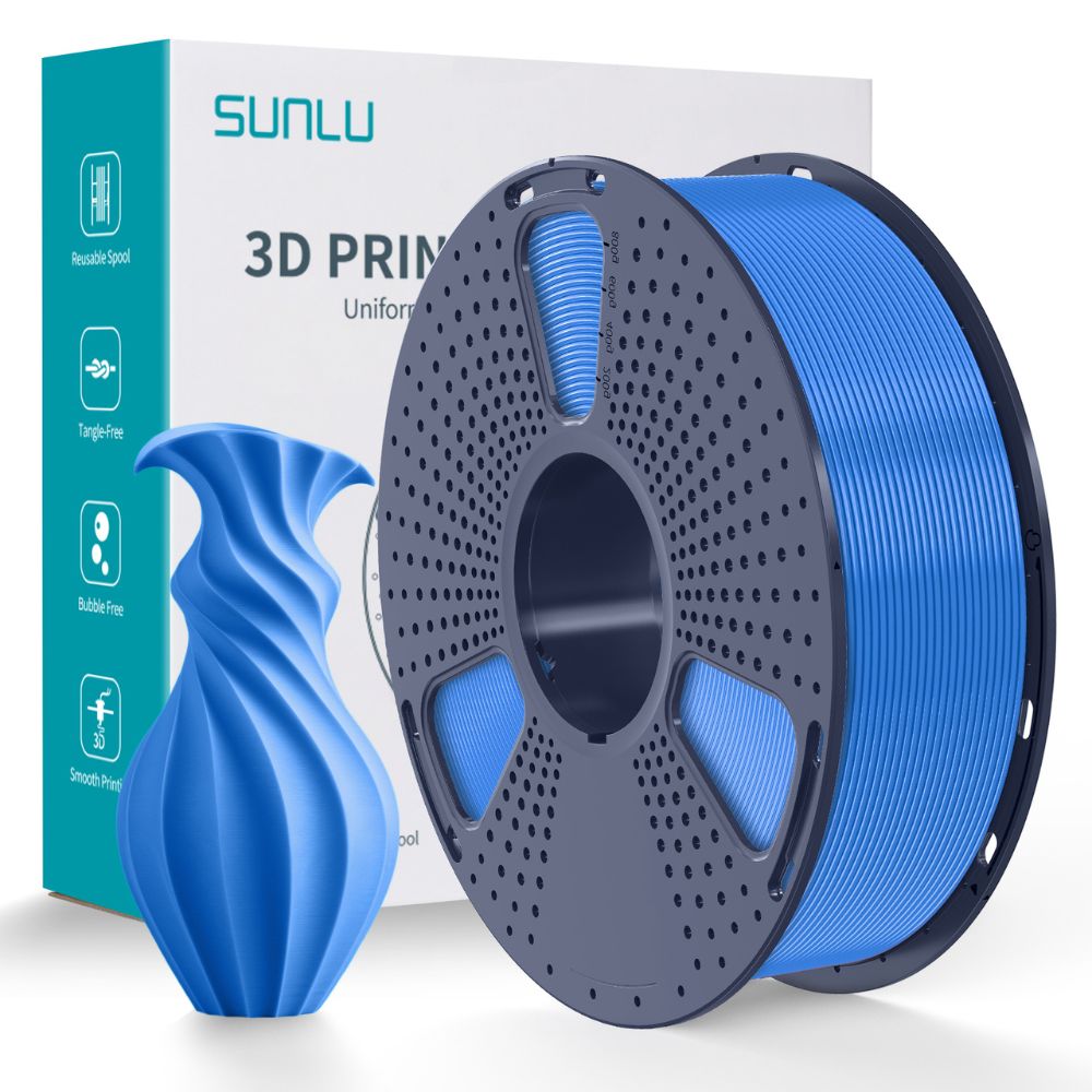 Sunlu - PLA - Bleu-Gris (Blue Grey) - 1,75 mm - 1 kg