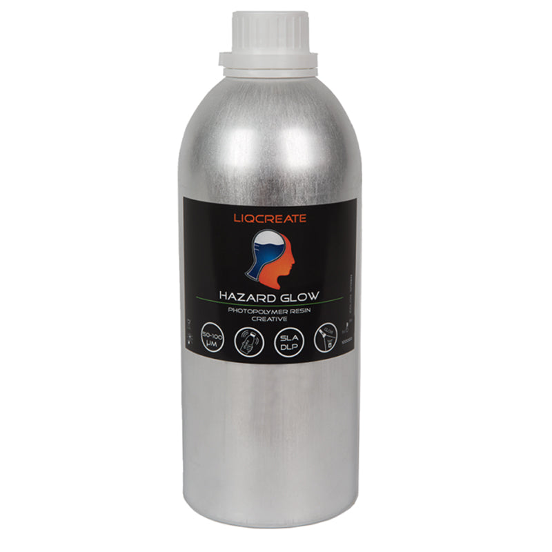 Liqcreate - Hazard Glow  (phosphorescent) - 1kg, resines UV, LIQCREATE