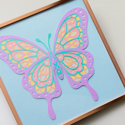 Cricut - Smart Paper - 10 Feuilles Papier cartonné autocollant -  Pastel - 30 x 30 cm