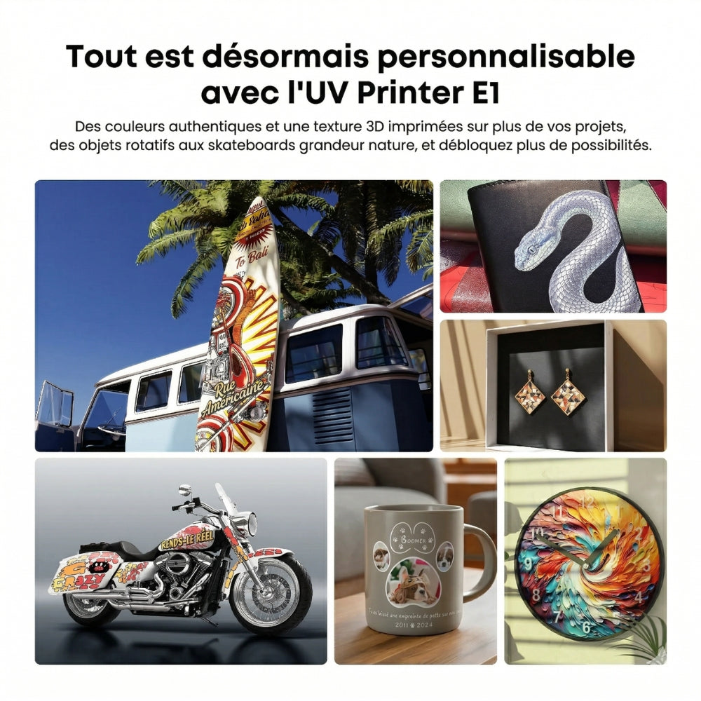 Pack eufyMake - E1 - Basic Bundle + 3 Encres Blanches OFFERTES