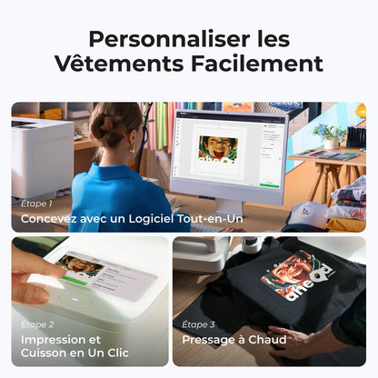 xTool - Apparel Printer Imprimante Textile DTF - Kit Complet