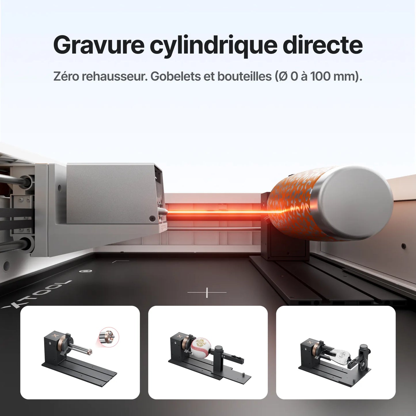 xTool - M2 10W - Kit de Base (Color Print & Cut Bundle)