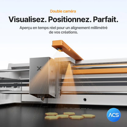 xTool - M2 20W - Kit de Base (Color Print & Cut Bundle)